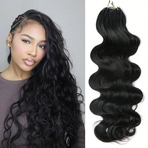 Geeta Hair Crochet Human Hair All Textures Miracle Knots Friendly official product photo