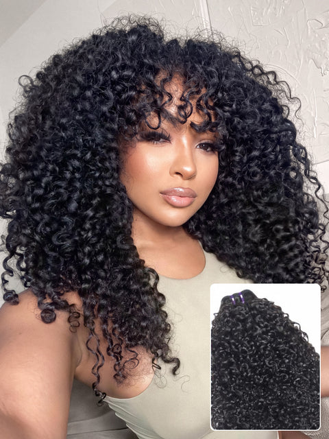 Luvme Hair Messy Burmese Curly Silky Straight Body Wave Deep official product photo