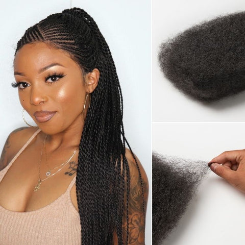 Luvme Hair Readitress Afro Kinky Bulk Human Hair Dreadlock Extensions official product photo